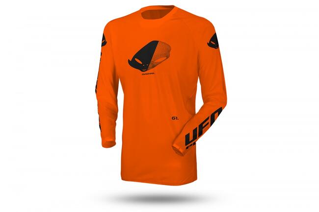 Ufo Maglie Da Moto Arancio Uomo